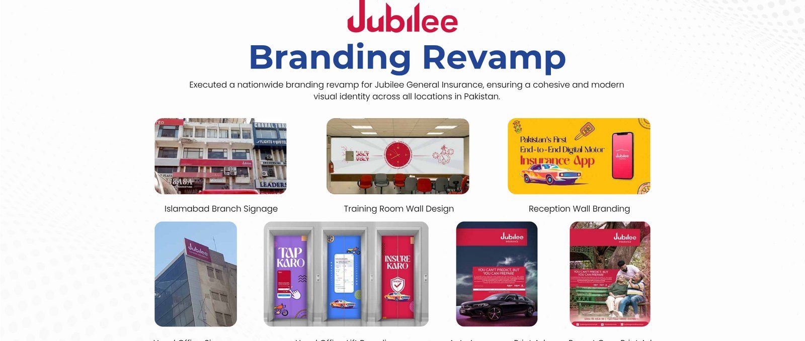 Jubilee General Insurance project